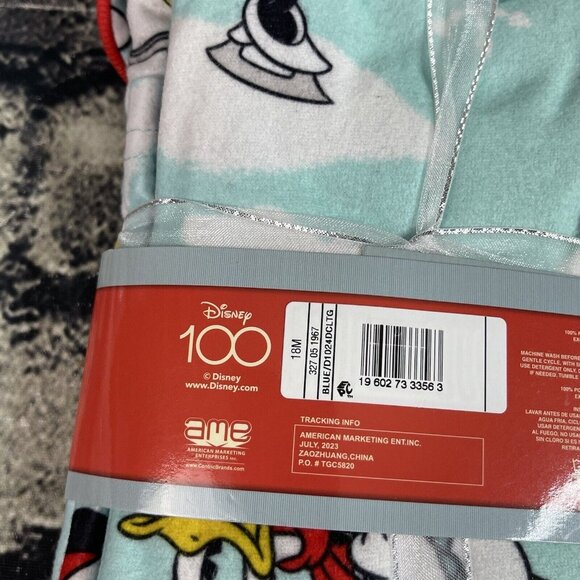 Disney 100 Mickey Mouse 18 Months Friends Matching Family 2pc Coat Pajama - Picture 6 of 8